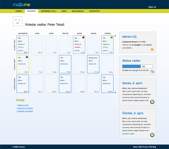 Calendar