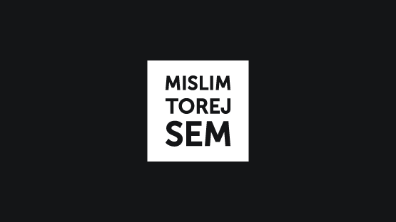 Logotype on a dark background